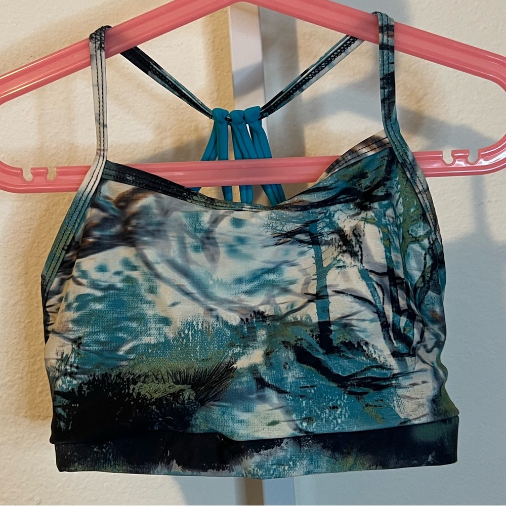 ONZIE Printed Yoga Sports Bra S/M
